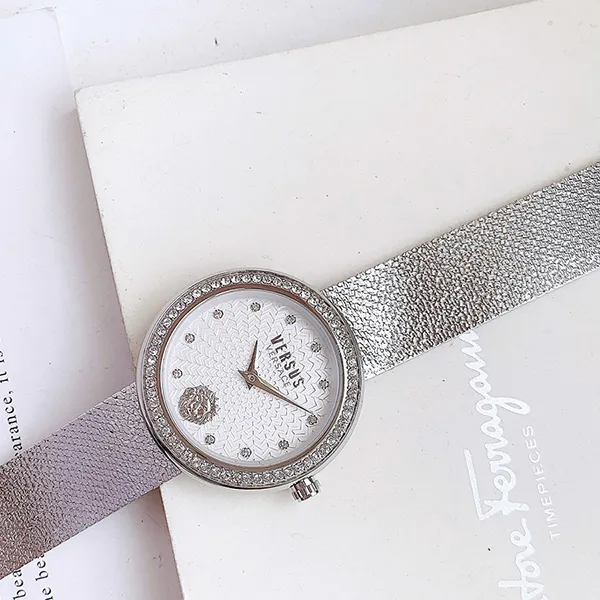 Đồng Hồ Nữ Versus Versace Lea Crystal Women's Watch VSPEN1420 Màu Bạc