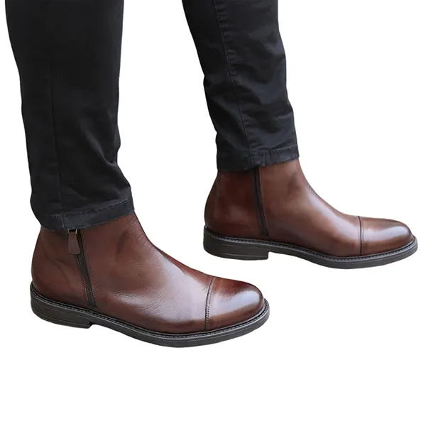 Giày Boot Nam Duca Di Morrone GABRIELE-CRUST_TDM Màu Nâu Size 41 - Giày - Vua Hàng Hiệu