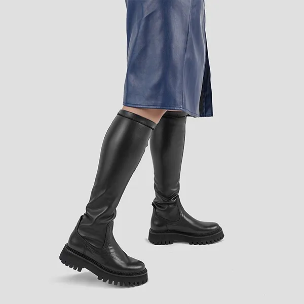 Giày Boot Nữ BRONX Shoes 14211-A Màu Đen Size 37
