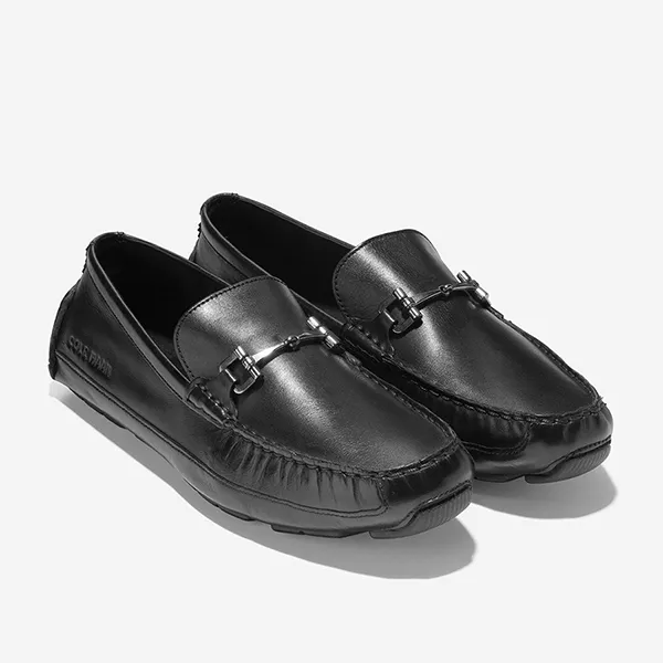 Giày Lười Nam Cole Haan Wyatt Bit Driver Màu Đen Size 42 - Giày - Vua Hàng Hiệu