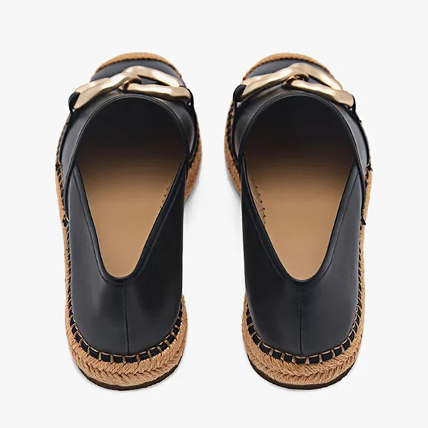 Giày Slip On Nữ Pedro May Slip-On Loafers Black PW1-65490189 Màu Đen