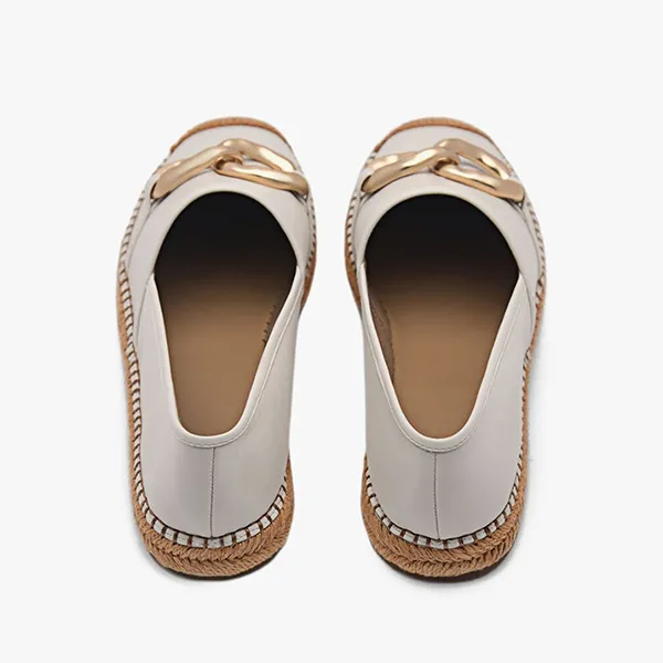 Giày Slip On Nữ Pedro May Slip-On Loafers PW1-65490189 Màu Kem