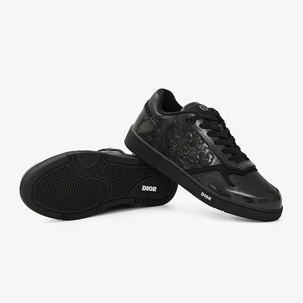 Giày Sneaker Nam Dior B27 Black Patent Leather 3SN272ZYV/900 Màu Đen Size 43 - Giày - Vua Hàng Hiệu