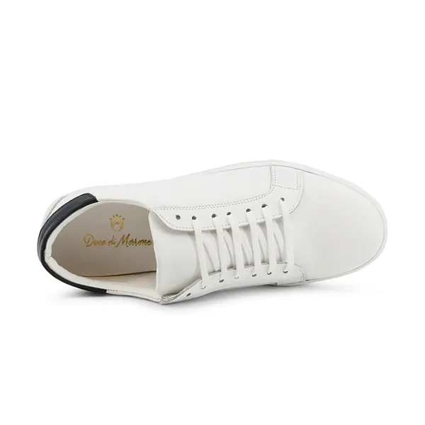 Giày Sneaker Nam Duca Di Morrone BRANDO-PELLE_BIANCO Màu Trắng Size 40