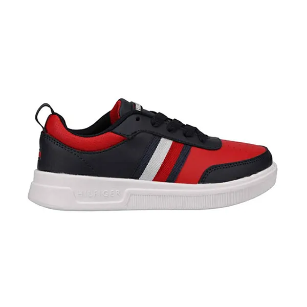 Giày Sneaker Nam Tommy Hilfiger Shoes Cayman 2.0 Navy Red TH100842 Màu Xanh Đỏ Size 38