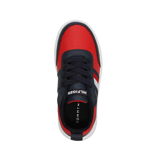 Giày Sneaker Nam Tommy Hilfiger Shoes Cayman 2.0 Navy Red TH100842 Màu Xanh Đỏ Size 38