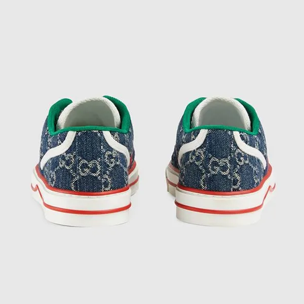 Giày Sneaker Nữ Gucci GG Tennis 1977 WMNS 606110-2KQ10-4463 Màu Xanh Denim - Giày - Vua Hàng Hiệu