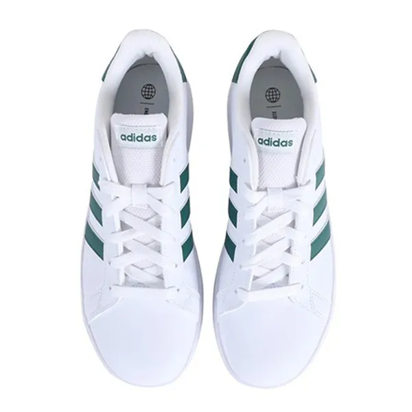 Giày Sneaker Unisex Adidas Grand Court Lifestyle Lace Tennis IG4830 Sports Shoes Màu Trắng Xanh Size 38 - Giày - Vua Hàng Hiệu