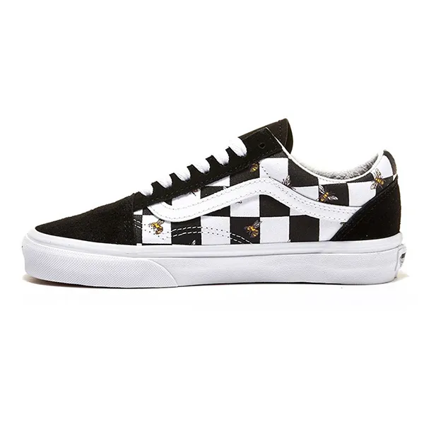 Giày Sneakers Vans Old Skool Bee Check VN0A3WKT9EH Màu Đen Trắng Size 37 - Giày - Vua Hàng Hiệu