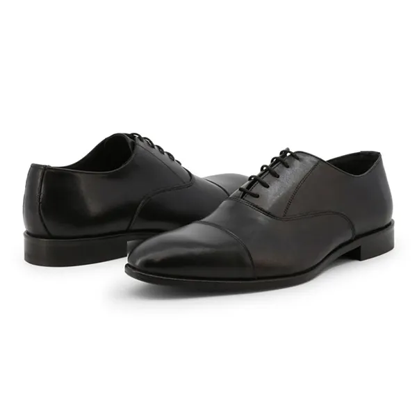 Giày Tây Nam Duca Di Morrone ELIO-PELLE-AI_NERO Màu Đen Size 43 - Giày - Vua Hàng Hiệu