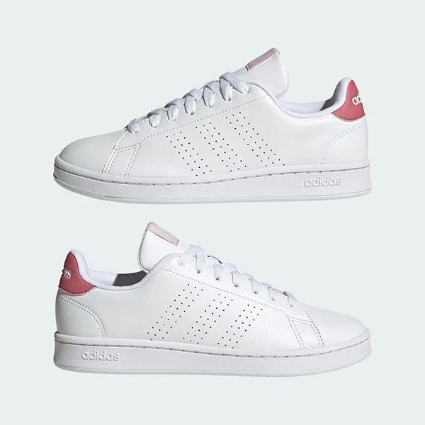 Giày Thể Thao Adidas Advantage HR0322 Màu Trắng Hồng Size 38.5 - Giày - Vua Hàng Hiệu