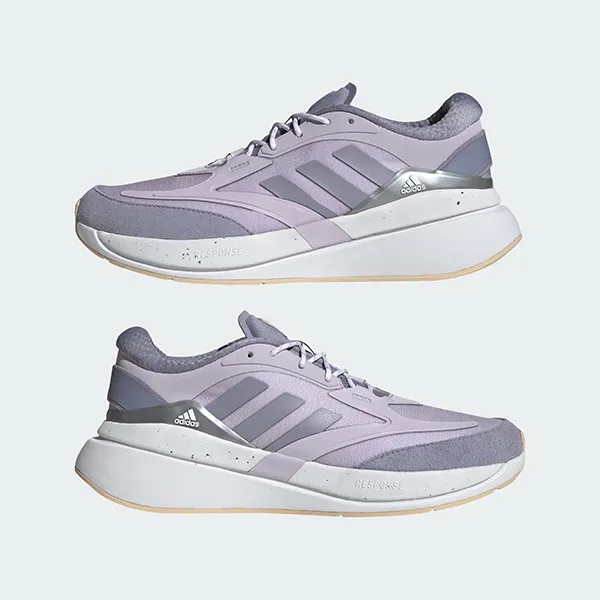 Giày Thể Thao Adidas Brevard HR0255 Màu Trắng Tím Size 37