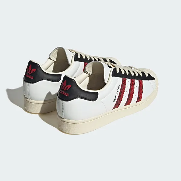 Giày Thể Thao Adidas Superstar FZ6477 Màu Be Trắng Size 42.5