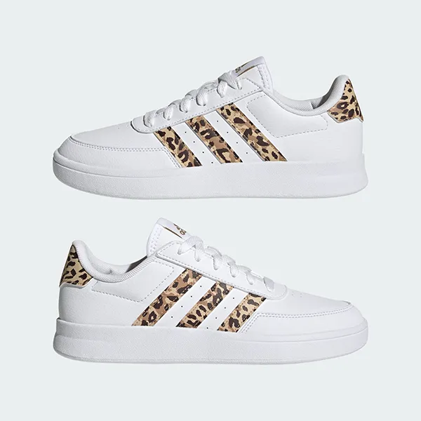 Giày Thể Thao Adidas Tenis Breaknet 2.0 HQ4235 Màu Nâu Trắng Size 38.5