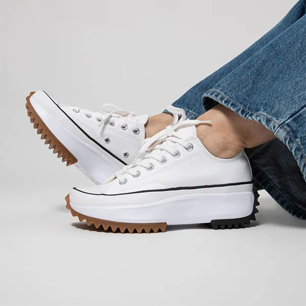 Giày Thể Thao Converse Run Star Hike Canvas Platform 168817 Màu Trắng