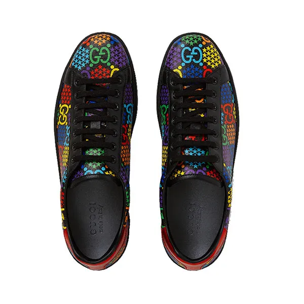 Giày Thể Thao Gucci Men s GG Psychedelic Ace 610085 H2020 1110 Phối Màu