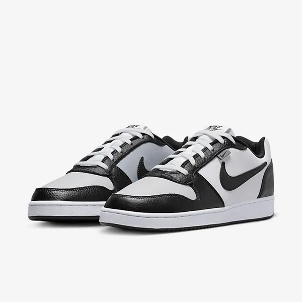Giày Thể Thao Nam Nike Ebernon Low Premium Men's Shoes White/ Black AQ1774-102 Màu Đen Trắng - 3