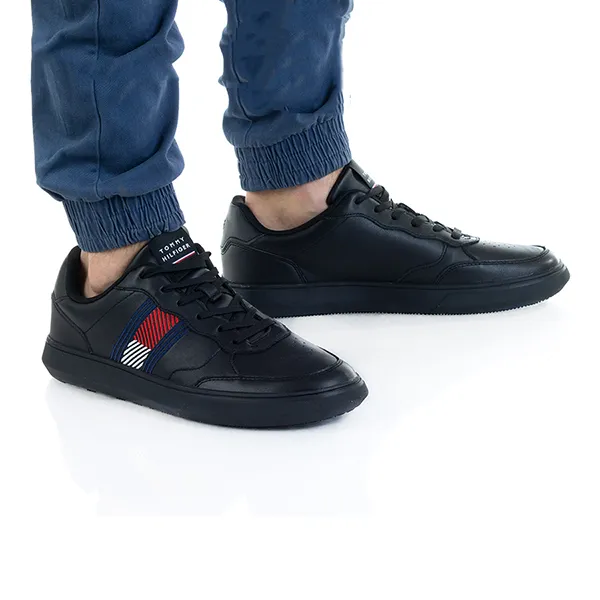 Giày Thể Thao Nam Tommy Hilfiger FM0FM03904_NERO_BDS Màu Đen Size 41