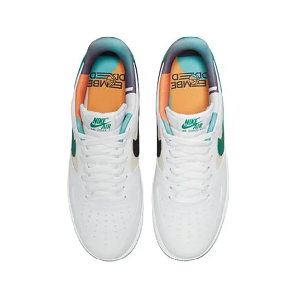 Giày Thể Thao Nike Air Force 1 Low 07 LV8 EMB White Malachite DM0109-100 Skate Shoes Màu Trắng Size 40 - Giày - Vua Hàng Hiệu