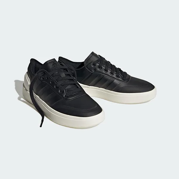 Giày Thể Thao Nữ Adidas Court Revival Cloudfoam Modern Lifestyle Court Comfort HP2611 Màu Đen Trắng Size 36.5