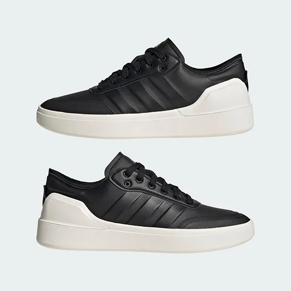 Giày Thể Thao Nữ Adidas Court Revival Cloudfoam Modern Lifestyle Court Comfort HP2611 Màu Đen Trắng Size 36.5