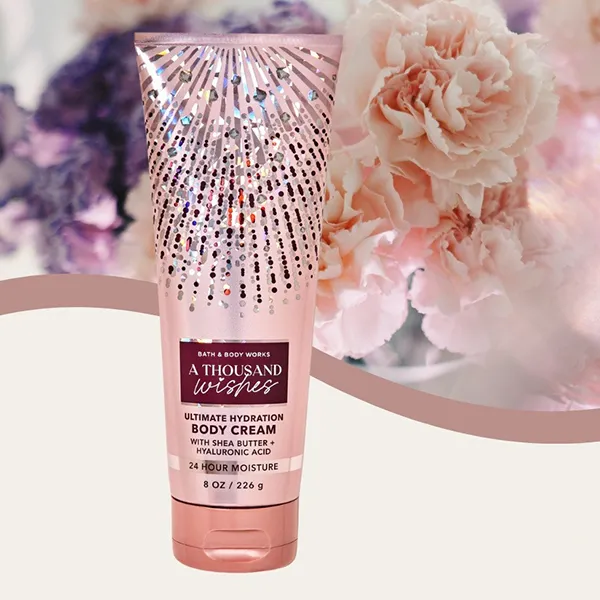 Kem Dưỡng Thể Bath & Body Works A Thousand Wishes 226g