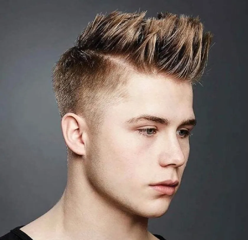 10 kiểu tóc nam ngắn mặt tròn nam tính phong cách hot nhất hiện nay