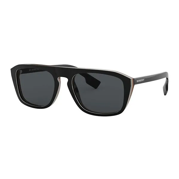 Kính Mát Burberry Black Polarised Sunglasses OBE4286 Màu Đen - Kính mắt - Vua Hàng Hiệu