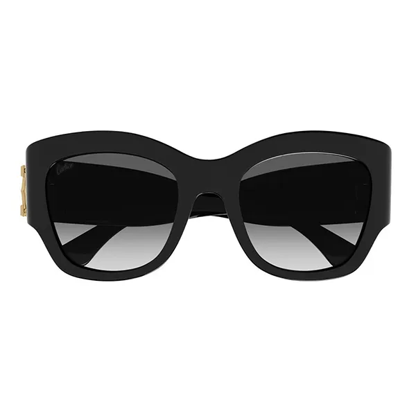 Kính Mát Cartier Black Sunglasses CT0304S 001 Màu Đen - Kính mắt - Vua Hàng Hiệu