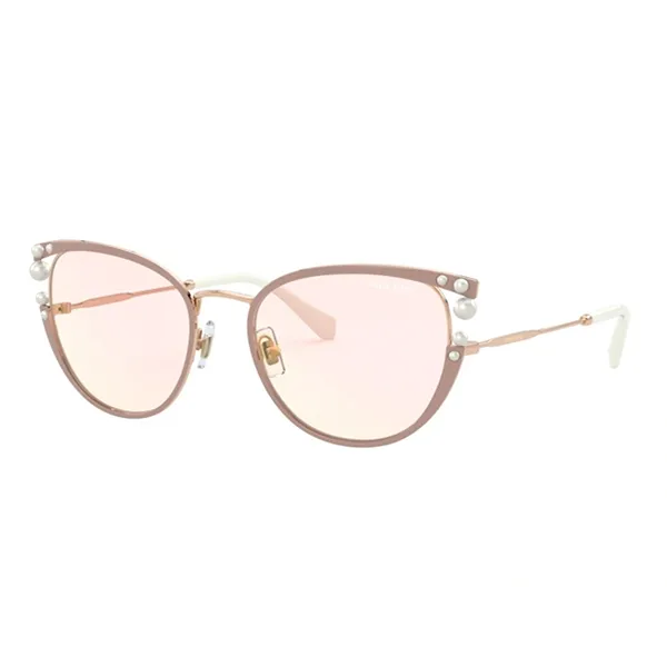 Kính Mát Nữ Miu Miu Sunglasses OMU 62VS YEP05F 55 Màu Hồng - Kính mắt - Vua Hàng Hiệu