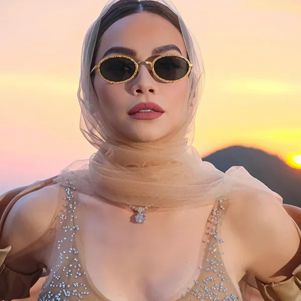 Kính Mát Nữ Saint De Paris & Crew No 9 The Tourist Sunglasses Màu Xanh Green - Kính mắt - Vua Hàng Hiệu