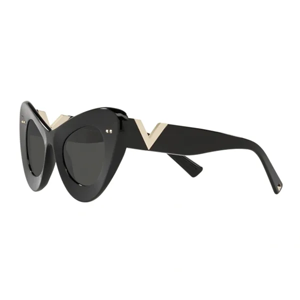 Kính Mát Nữ Valentino Cat Eye Sunglasses Black VA 4090 500187 Màu Đen - Kính mắt - Vua Hàng Hiệu