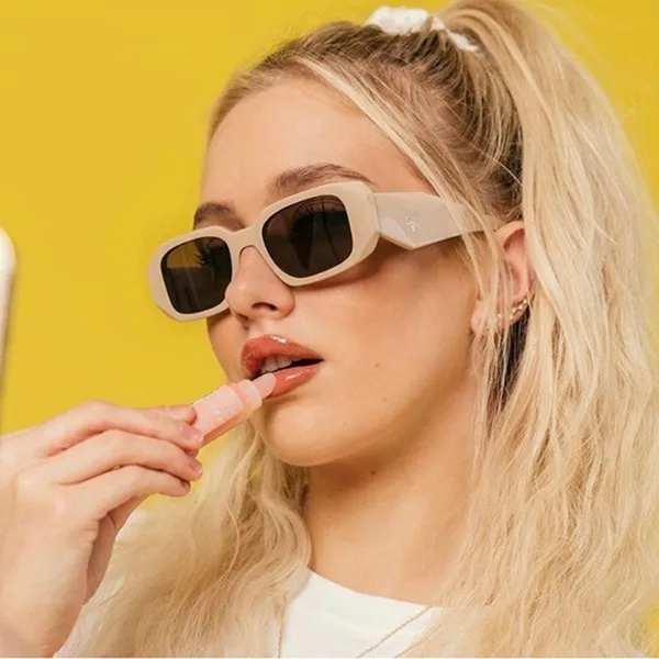 Kính Mát Prada Sunglasses SPR17W VYJ6X1 Màu Nâu/Nude