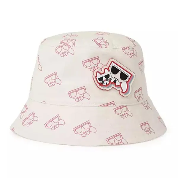 Mũ Karl Lagerfeld Bucket K/Kocktail Hat Màu Kem