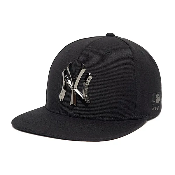 Mũ MLB Metal Logo Snapback New York Yankees 3ACPS571NGP008 - 50BKS Màu Đen - Mũ nón - Vua Hàng Hiệu