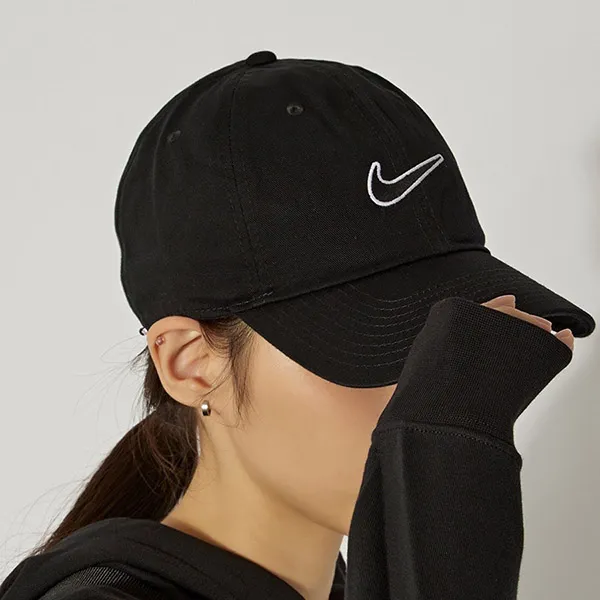 Mũ Nike Sportswear Heritage 86 Adjustable Cap 943091-010 Màu Đen - Mũ nón - Vua Hàng Hiệu