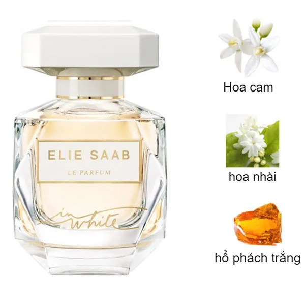 Nước Hoa Nữ Elie Saab Le Parfum In White EDP 90ml - Nước hoa - Vua Hàng Hiệu
