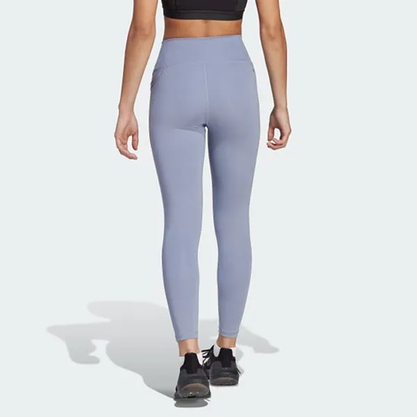 Quần Bó Tập Luyện Nữ Adidas Legging HR5442 Màu Tím Bạc Size 2XS - Thời trang - Vua Hàng Hiệu