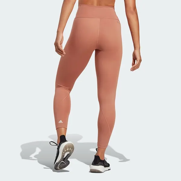 Quần Bó Tập Luyện Nữ Adidas Optime 7/8 Workout Leggings HR9606 Màu Hồng Đất Size 2XS - Thời trang - Vua Hàng Hiệu