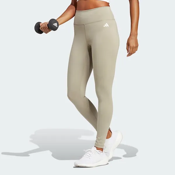 Quần Bó Tập Luyện Nữ Adidas Training Essentials High Waist Leggings IC4968 Màu Xám Bạc Size XS - Thời trang - Vua Hàng Hiệu