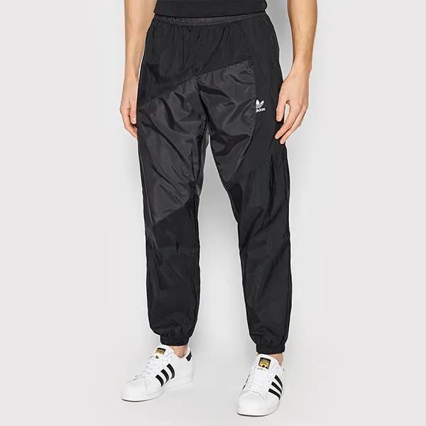 Quần Dài Thể Thao Nam Adidas Adicolor Fabric Block Full Woven Tracksuit Bottoms HE2953 Màu Đen Size M