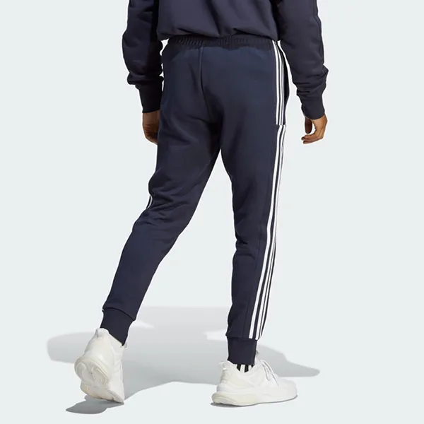 Quần Dài Thể Thao Nam Adidas Essentials 3-Stripes Fishskin Tapered Pants IC9406 Màu Xanh Đen Size XS - Thời trang - Vua Hàng Hiệu