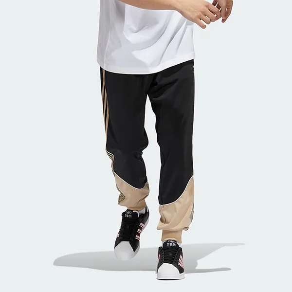 Quần Dài Thể Thao Nam Adidas Tricot SST Track Pants HI3004 Màu Đen/Nâu