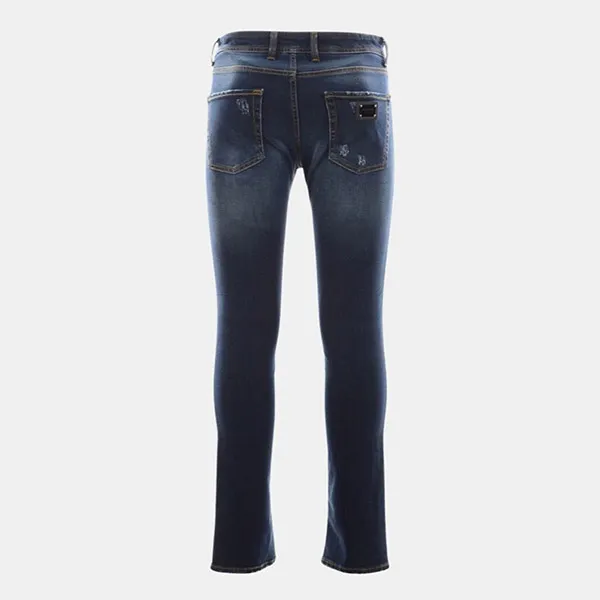 Quần Jean Dolce & Gabbana D&G GYZR1DG8FI8S9001 Màu Xanh Đậm - Thời trang - Vua Hàng Hiệu