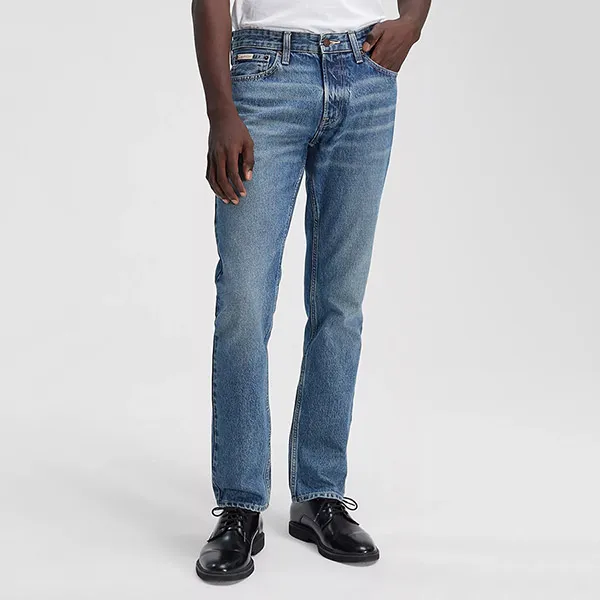 Quần Jean Nam Calvin Klein CK Slim GB05 Màu Xanh Size 29 - Thời trang - Vua Hàng Hiệu