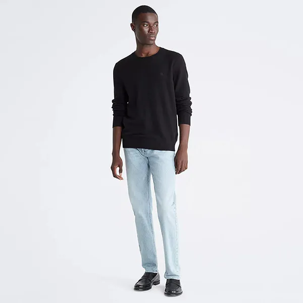 Quần Jean Nam Calvin Klein CK Slim Straight Fit SP40580004 Màu Xanh Nhạt Size 34 - Thời trang - Vua Hàng Hiệu