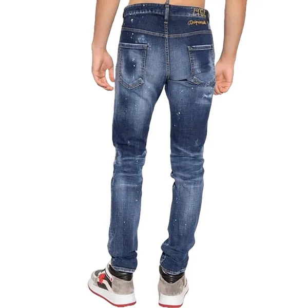Quần Jean Nam Dsquared2 Jeans Blue Cool Guy S71LB1113 Màu Xanh Size 46 - Thời trang - Vua Hàng Hiệu