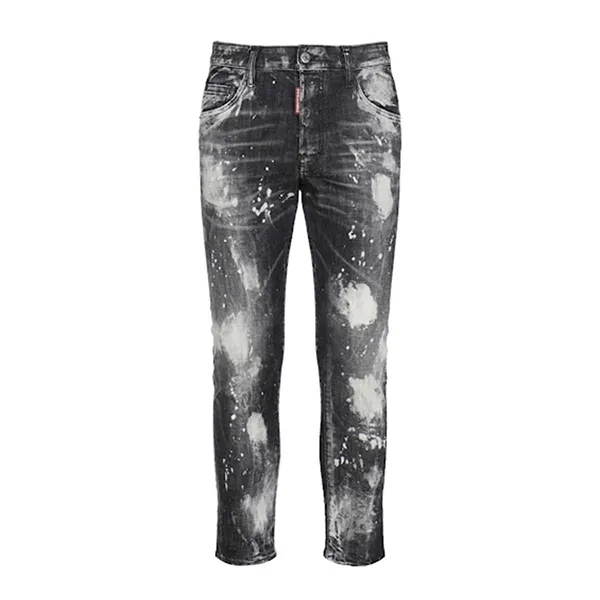 Quần Jean Nam Dsquared2 Skater S71LB1283 Màu Đen Xám Size 48 - Thời trang - Vua Hàng Hiệu