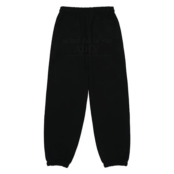 Quần Jogger Acmé De La Vie ADLV Basic Logo Rivet Point Màu Đen Size 1