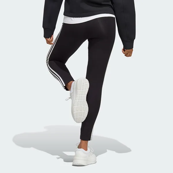 Quần Leggings Nữ Adidas Essentials High Waist 3-Stripes Single Jersey IC7151 Màu Đen Size S - Thời trang - Vua Hàng Hiệu